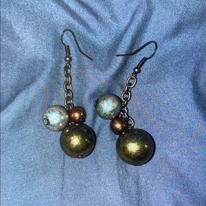 Elegant Multicolor Dangle Earrings